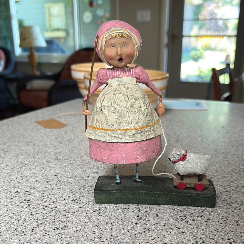 “Little Bo Peep” by artist Lori Mitchell figurine.